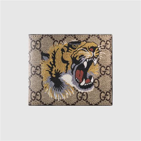 gucci men wallet tiger|Gucci men's wallet knockoff.